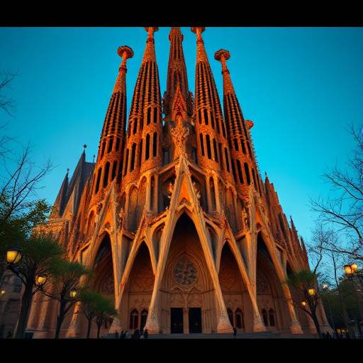 Fotograma del video promocional para Turismo de Barcelona, mostrando la Sagrada Familia.